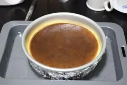 Make Suvere cheesecake step 21