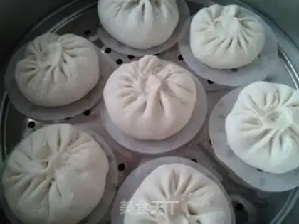 Make Pork buns step 7