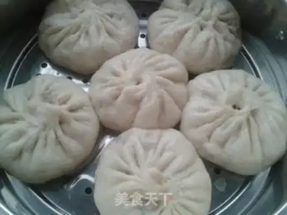 Make Pork buns step 9