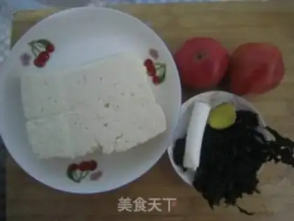 Make Tofu with tomatoes step 0