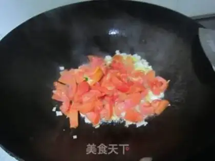 Make Tofu with tomatoes step 3