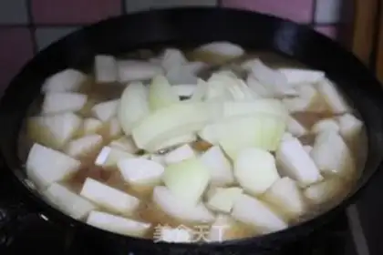 Make A radish stew step 9