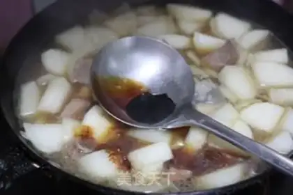 Make A radish stew step 10