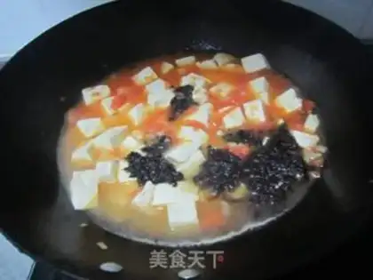 Make Tofu with tomatoes step 6