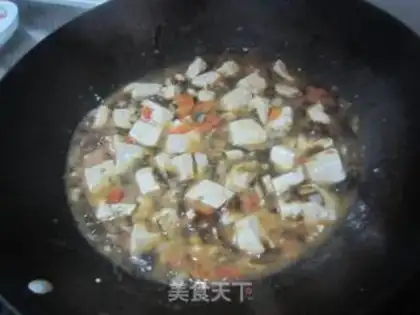 Make Tofu with tomatoes step 7