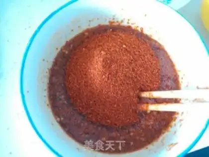Make Chongqing red oil, spicy pepper oil step 5