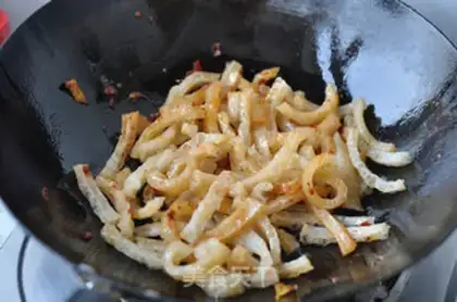 Make Spicy pig skin step 6