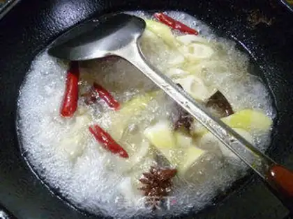 Make Tofu dry-burn thunder step 7