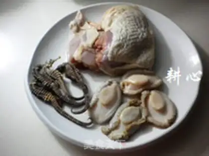 Make Abalone chicken soup step 0