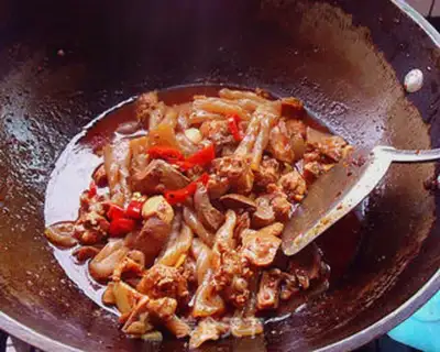Make The taco bean rabbit step 16