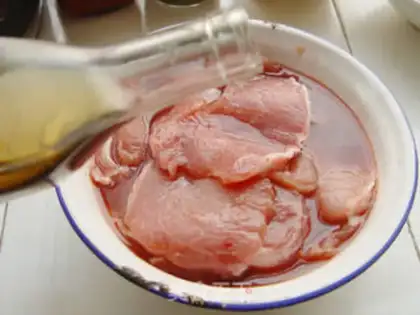 Make Honey sauce and roast meat step 2