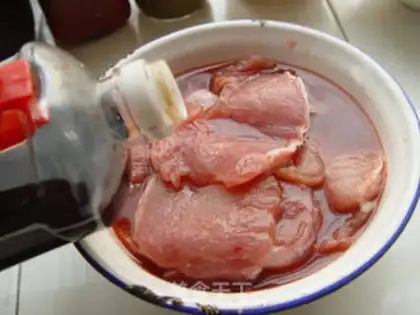 Make Honey sauce and roast meat step 3