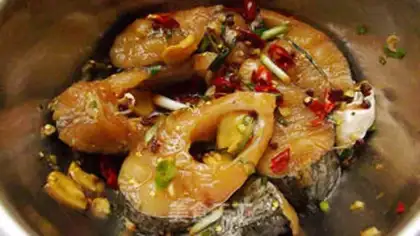 Make Dry-burn fish step 0