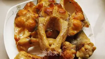 Make Dry-burn fish step 2