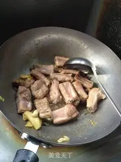 Make Frozen ice cream ribs step 5
