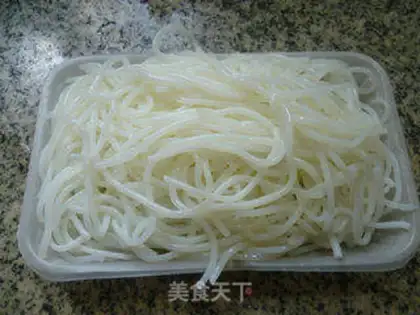 Make Scrambled rice powder step 1