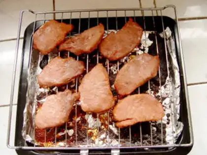 Make Honey sauce and roast meat step 10
