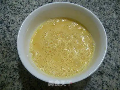 Make Shrimp, fried quail eggs step 4