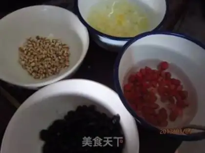 Make Black bean oatmeal step 0