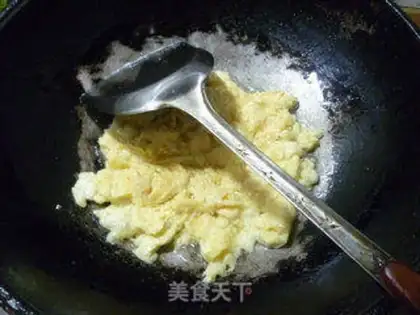 Make Shrimp, fried quail eggs step 7