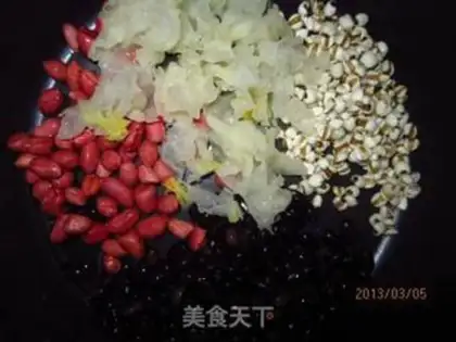 Make Black bean oatmeal step 2