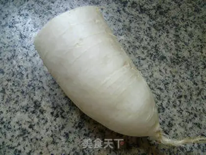 Make The radish step 0