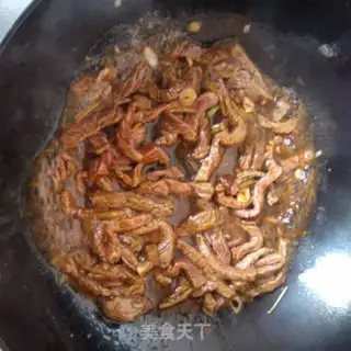 Make Red-hot beef noodles step 6