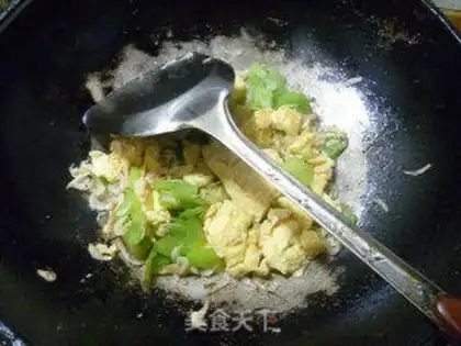 Make Shrimp, fried quail eggs step 10