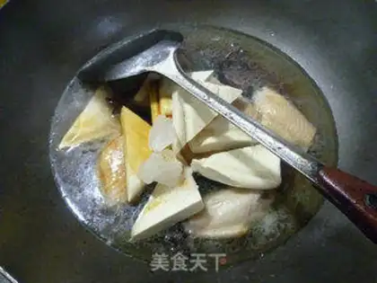 Make The tofu is burning step 5