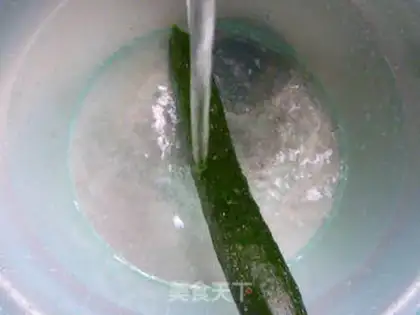 Make Precious cucumber step 1