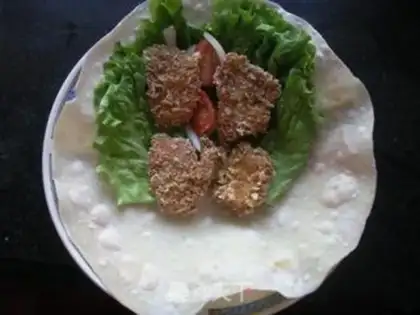 Make Mexican chicken rolls step 8