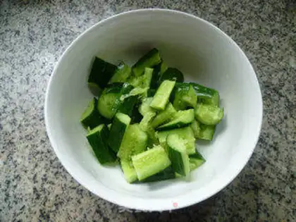 Make Precious cucumber step 3
