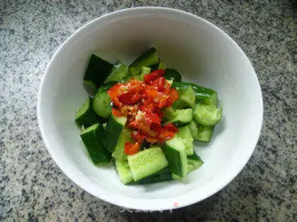 Make Precious cucumber step 4