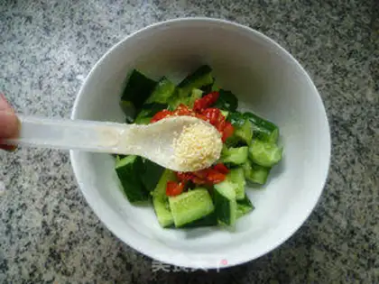 Make Precious cucumber step 6