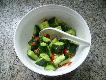 Make Precious cucumber step 9