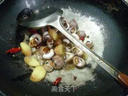 Make Spicy snail step 7
