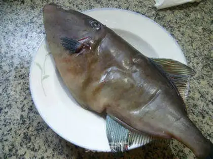 Make Steamed rubber fish step 1