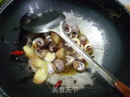 Make Spicy snail step 8