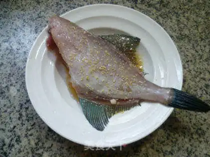 Make Steamed rubber fish step 5