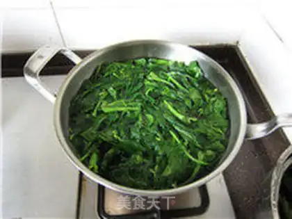 Make Spinach box step 2