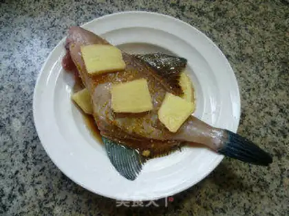 Make Steamed rubber fish step 7