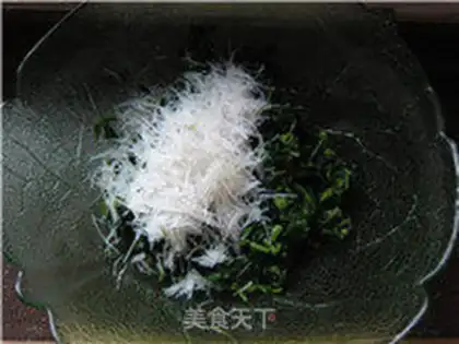 Make Spinach box step 6