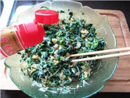 Make Spinach box step 11
