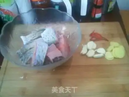 Make Red-burned fish step 0