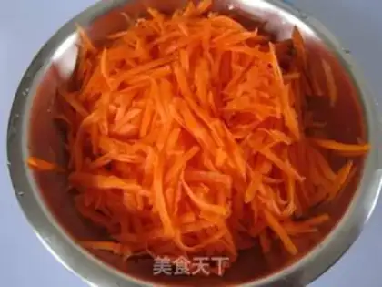 Make Carrot eggcake step 1