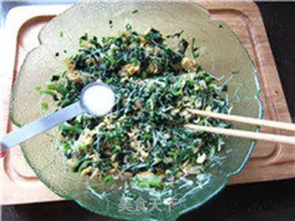 Make Spinach box step 12
