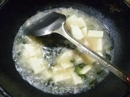 Make Crayfish tofu step 7
