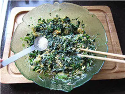 Make Spinach box step 13