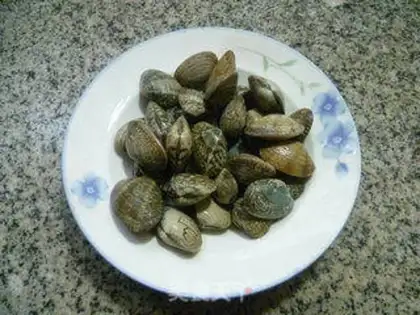 Make Quickie clams step 0