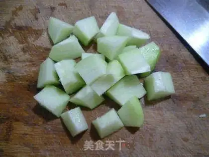 Make Potato-burning melon step 5